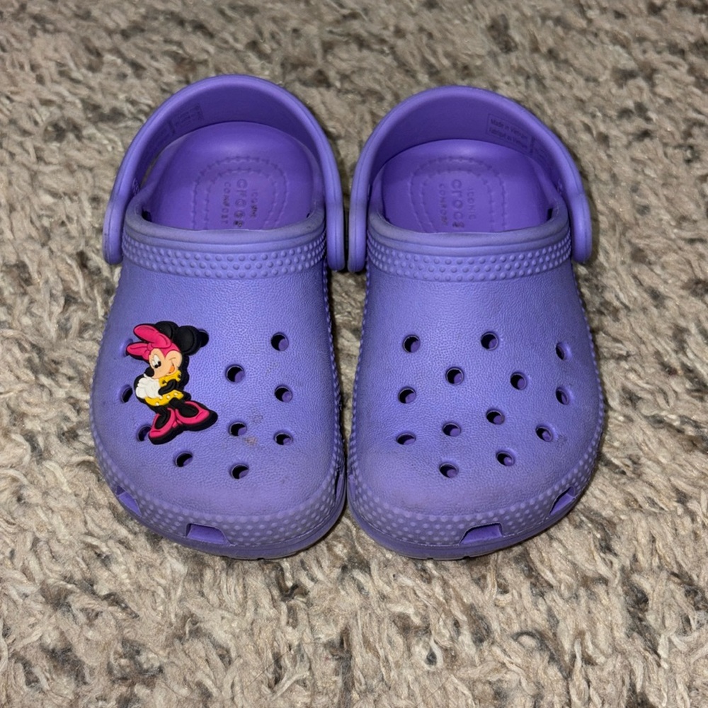 Toddler CROCS Purple